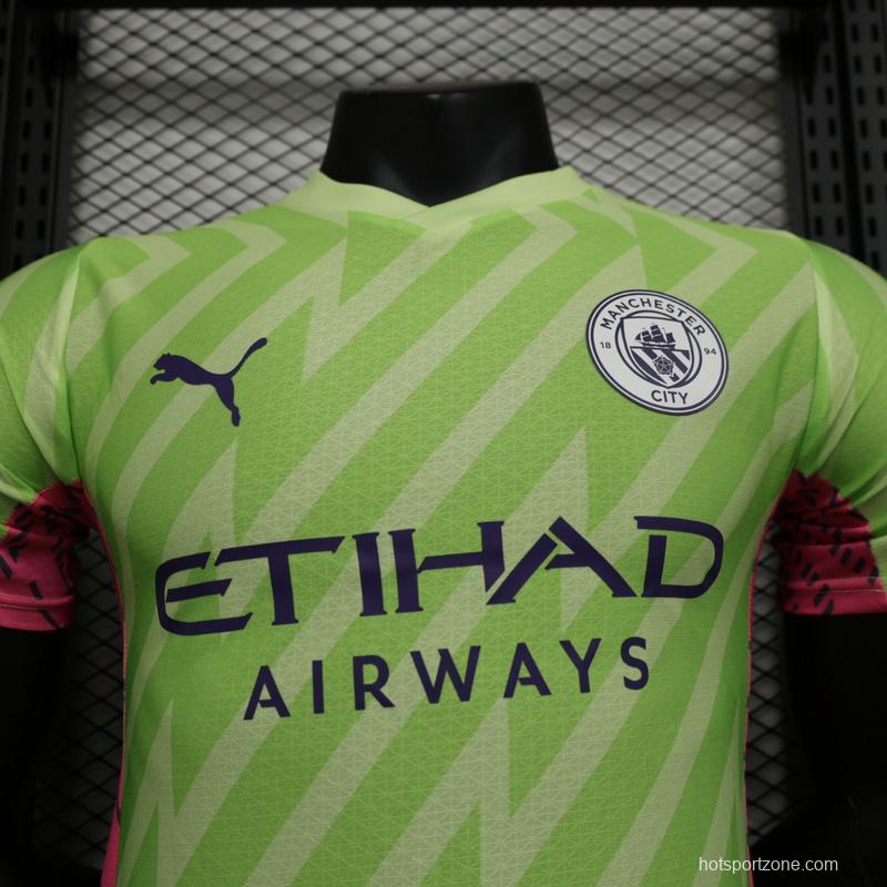 Player Version 23/24 Manchester City Green Training Jersey