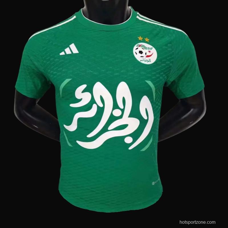 Player Version 23/24 Algeria Green Jersey