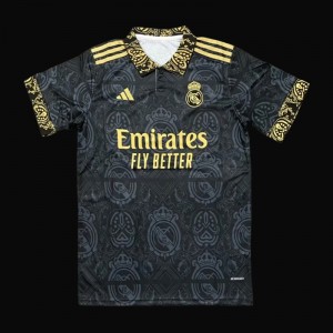 23/24 Real Madrid Black Special POLO Jersey