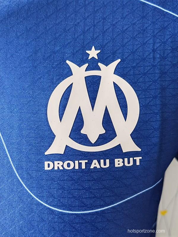 Player Version 23/24 Olympique Marseille Away Long Sleeve Jersey
