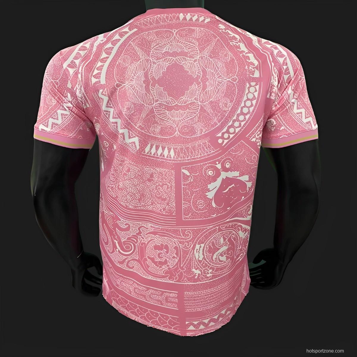 2023 Italy Pink Special Jersey