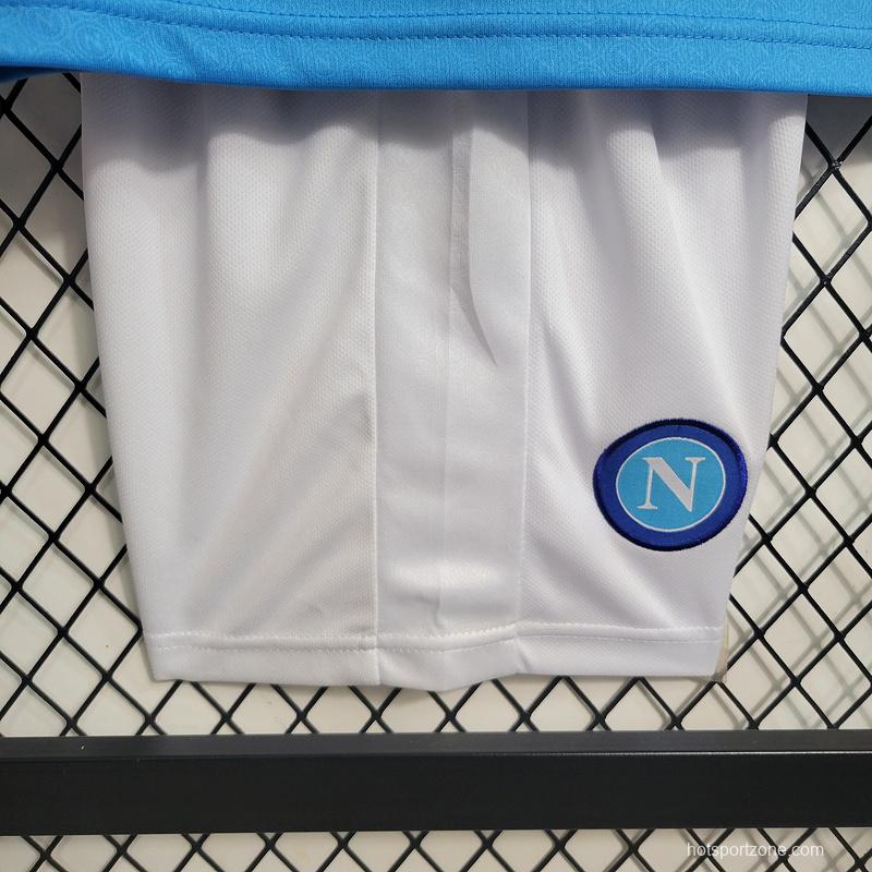 23/24 Kids Napoli Home Jersey