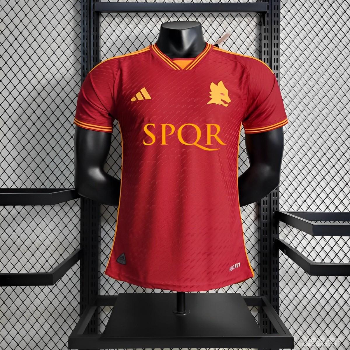 Player  Version 23-24 Roma Home Jersey