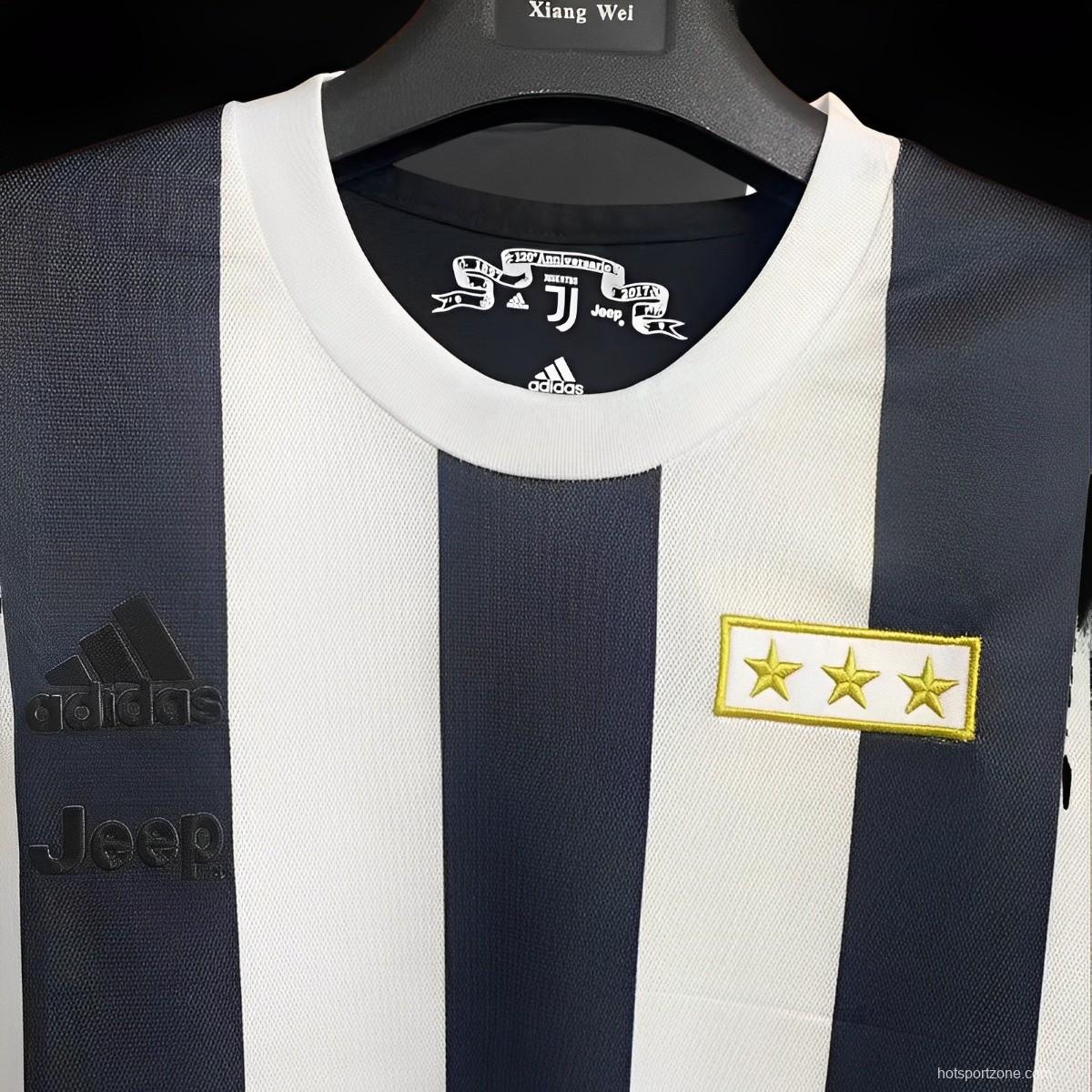 Retro Juventus 120Th Anniversary Jersey