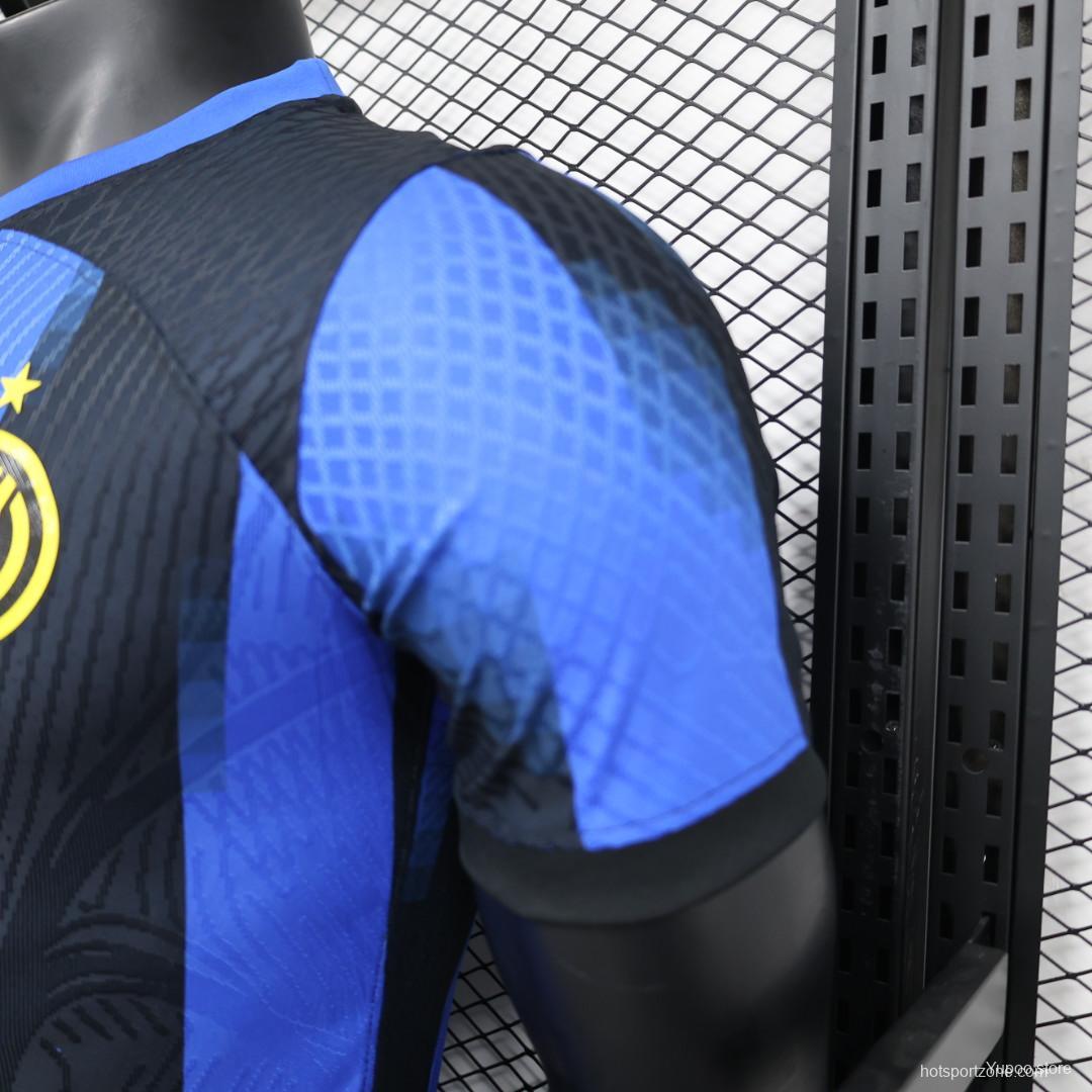 Player Version 23/24 Inter Milan x Transformers Home Special Jersey