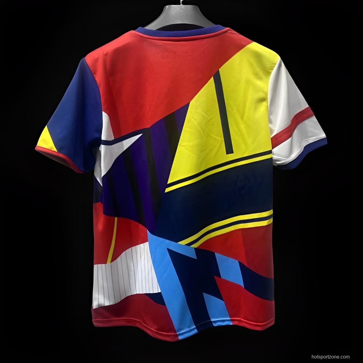 Retro 13/14 Arsenal FA Cup Multi Colors Limited Edition Jersey
