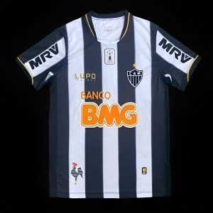 Retro13/14 Atletico Mineiro Home Jersey With Chest Patch