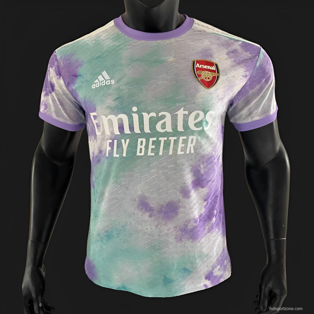 Player Version 23/24 Arsenal Purple Training Jersey