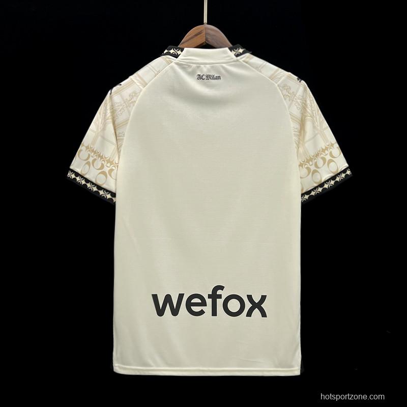 Retro 23/24 AC Milan Forth White Jersey