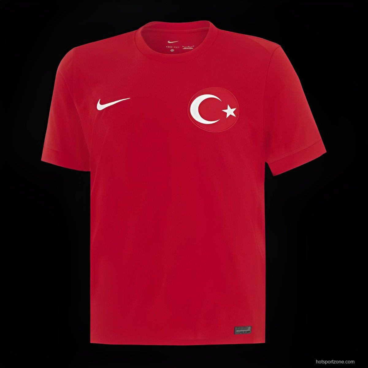 2024 Turkey Home Jersey