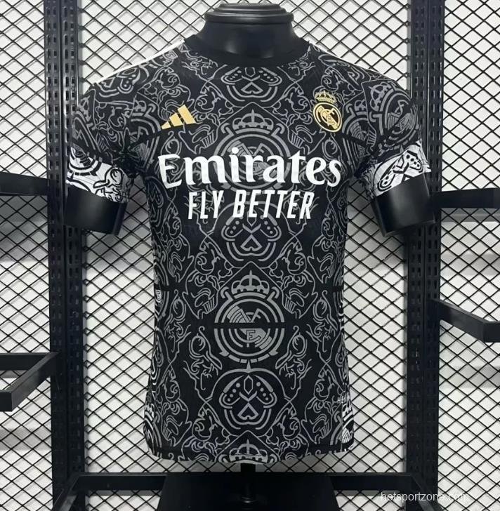 Player Version 24/25 Real Madrid Black Special Jersey