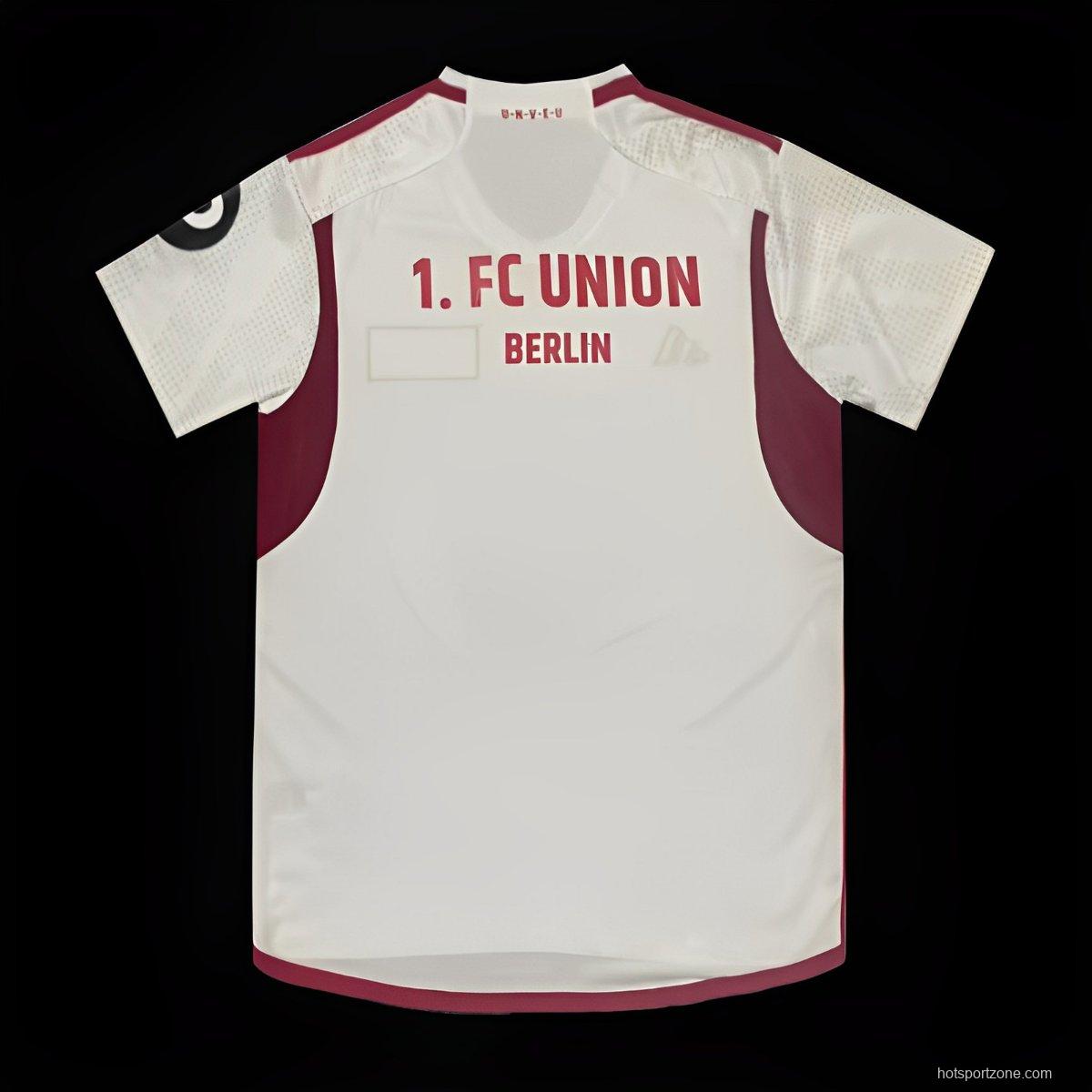 23/24 1. FC Union Berlin White Special Jersey