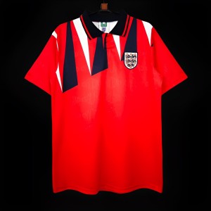 Retro 1992 England Away Red Jersey