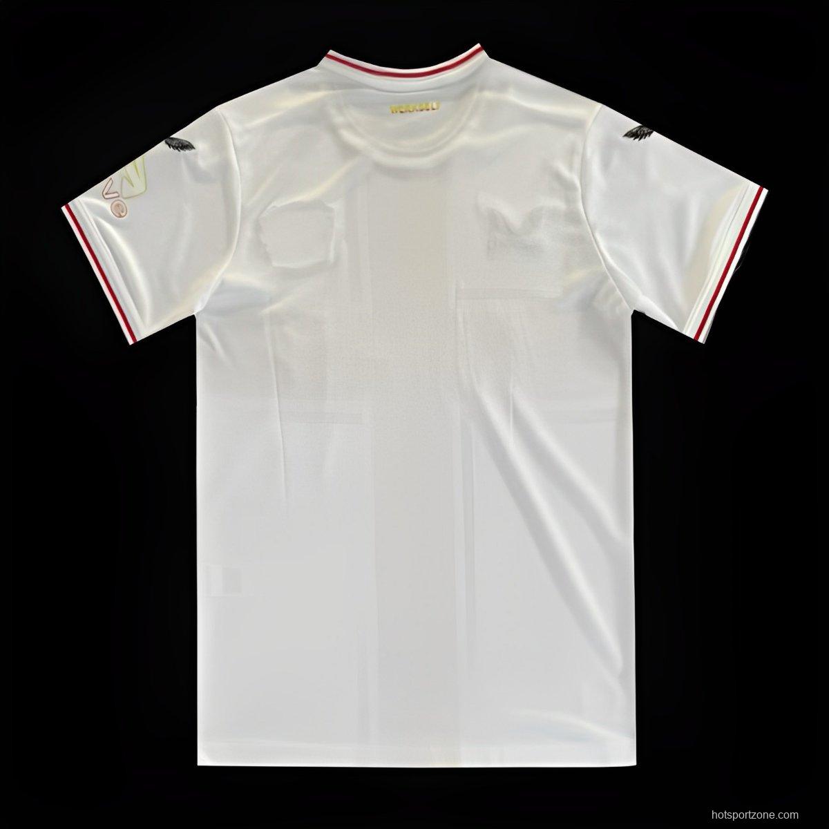 24/25 Bayern 04 Leverkusen Away White Jersey