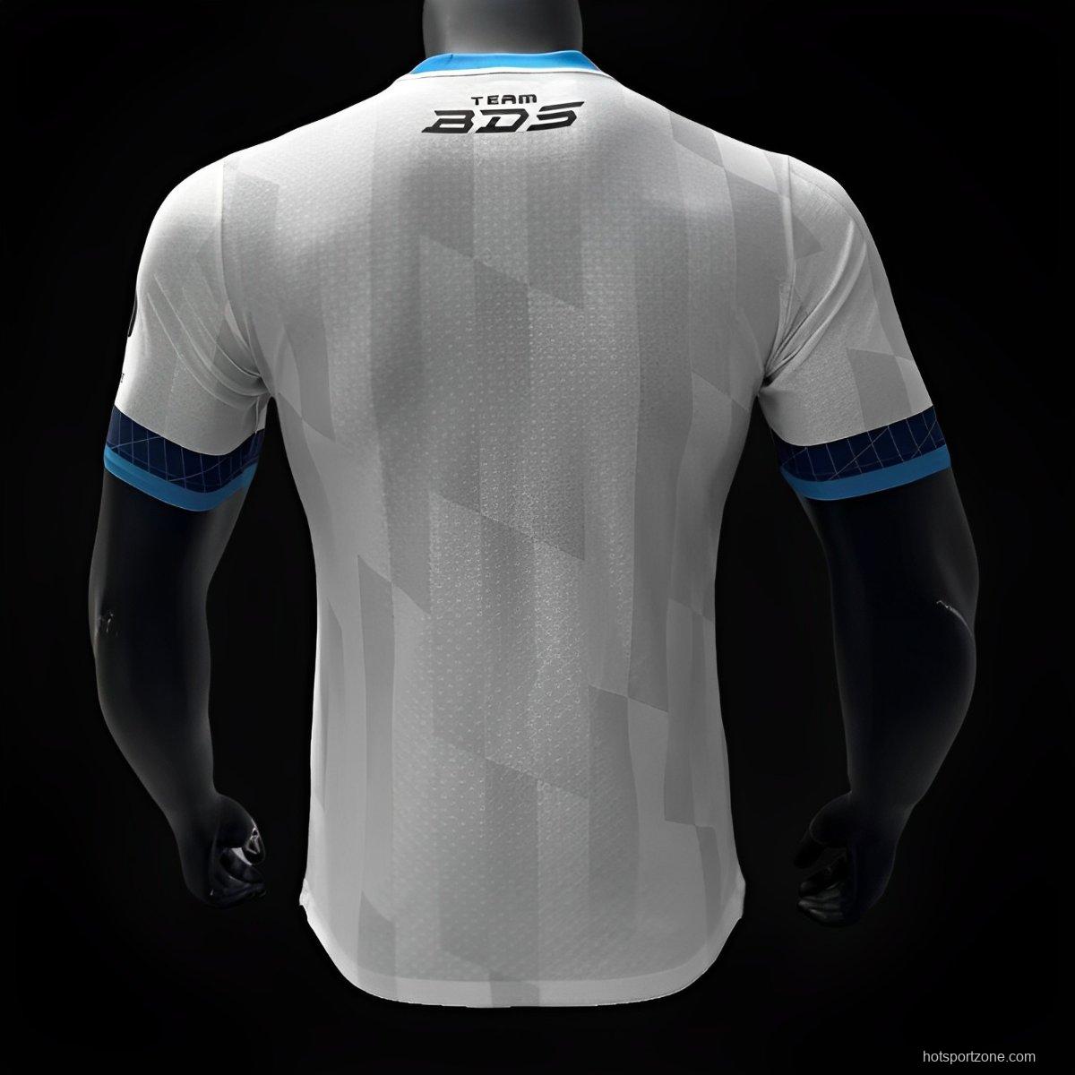 Player Version 24/25 Olympique Marseille X Team BDS Puma Esports White Jersey