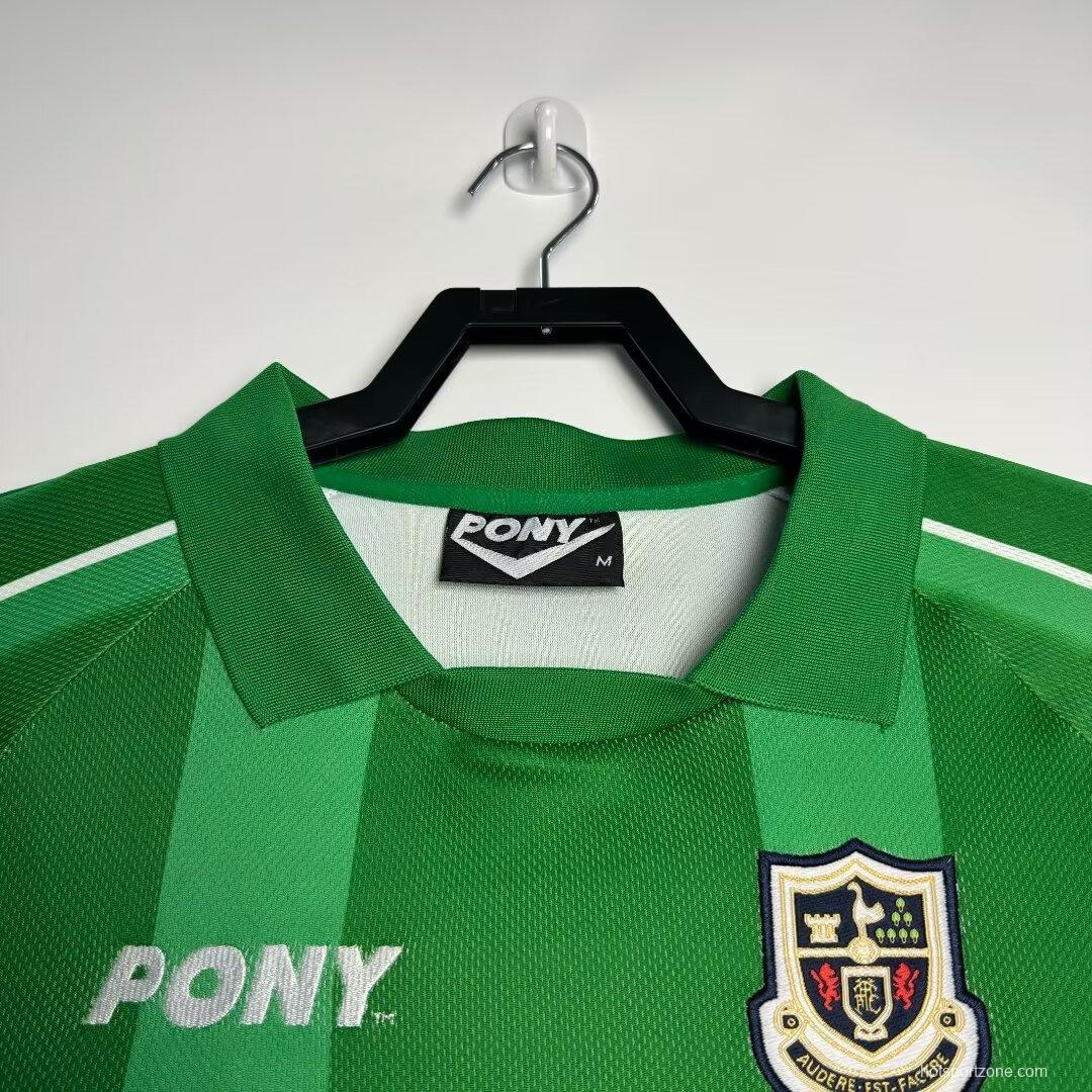 Retro 97/99 Tottenham Hotspur Green Goalkeeper Jersey