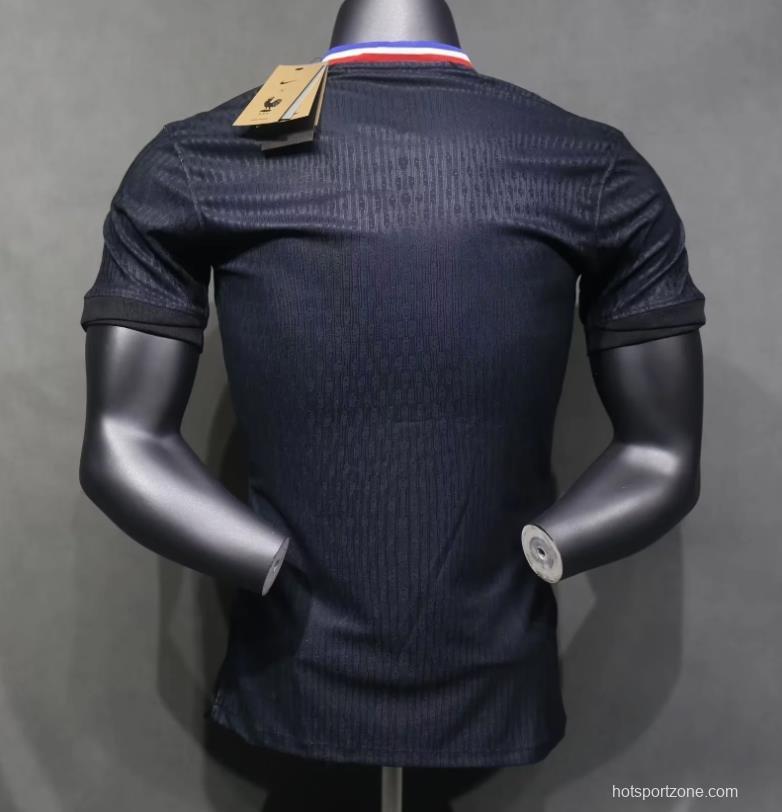 Player Version 2024 France x Balenciaga Navy Special Jersey