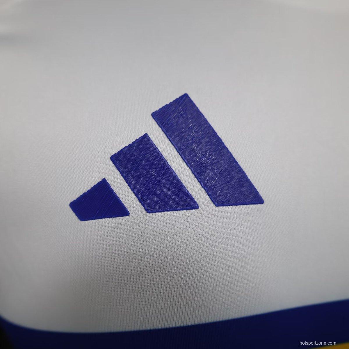 Player Version 24/25 Boca Juniors Away White Jersey