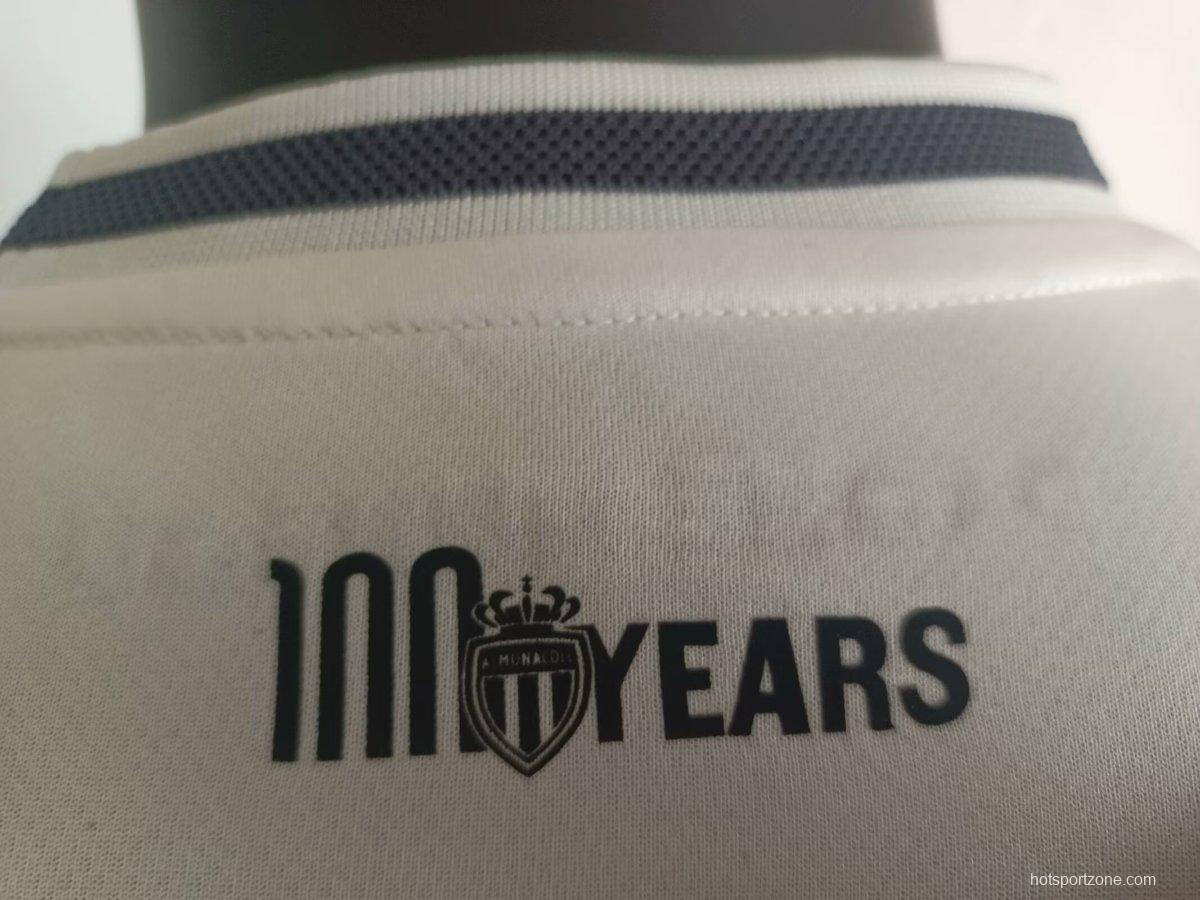 Player Version 24/25 Monaco Away Grey Jersey