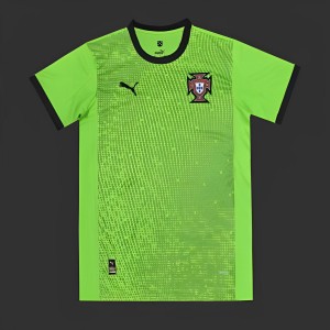 2024 Portugal Green Goalkeeper Jersey