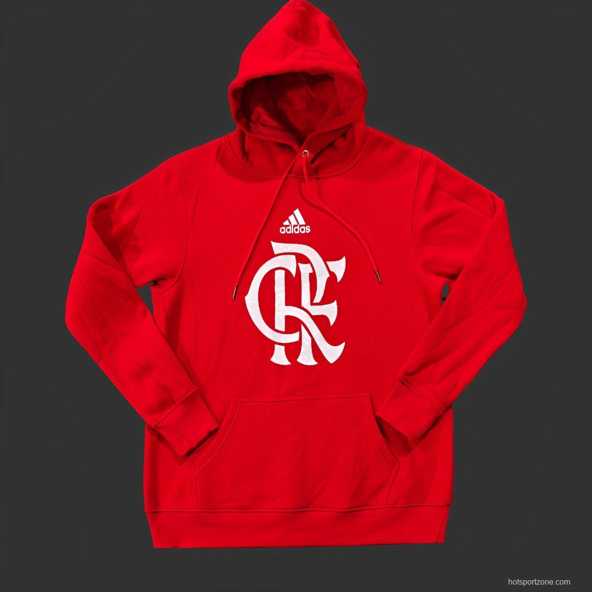 24/25 Flamengo Beige/Grey/White/Navy/Black Hoodie
