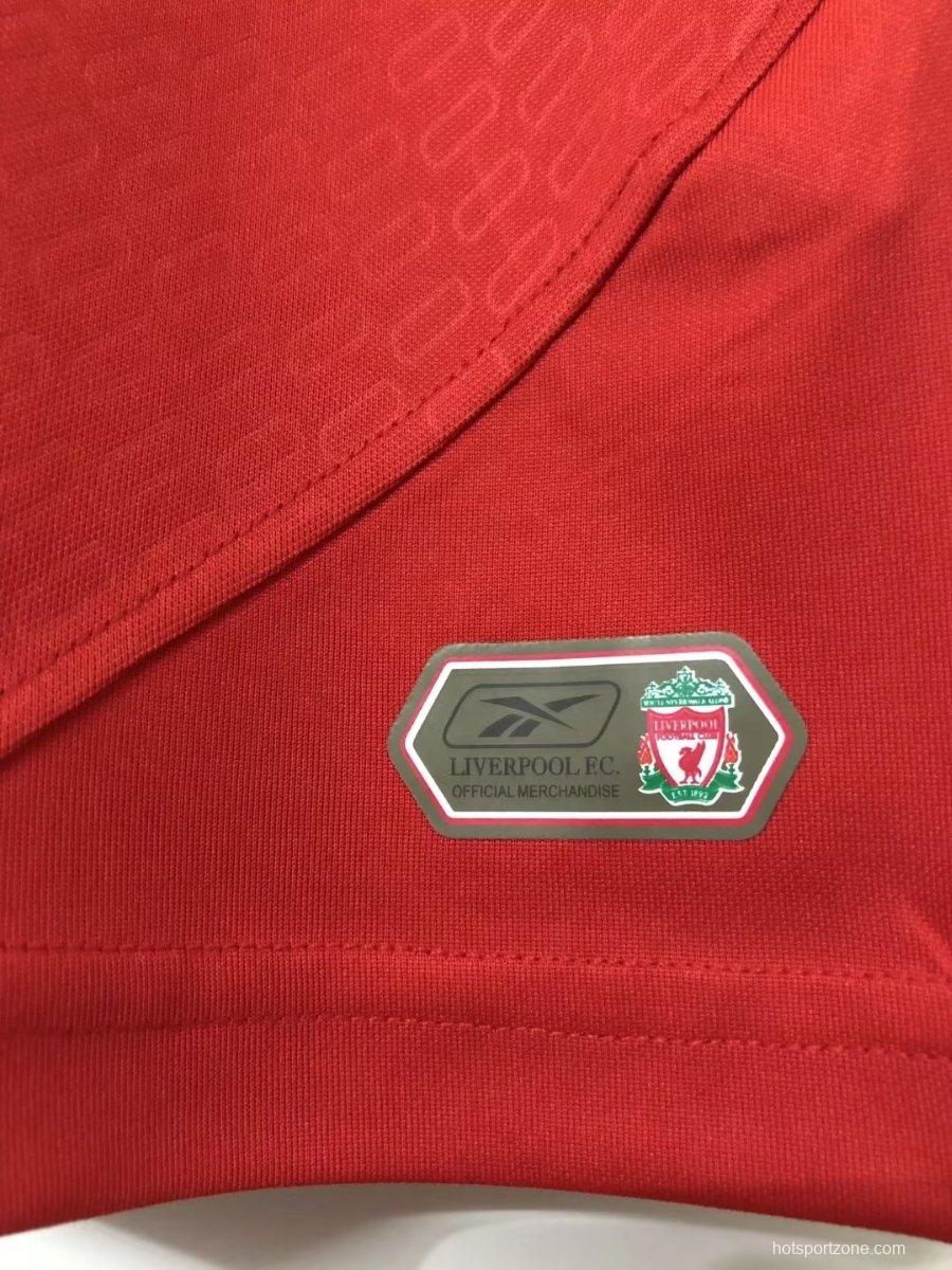 Retro 04/05 Liverpool Home Long Sleeve Jersey