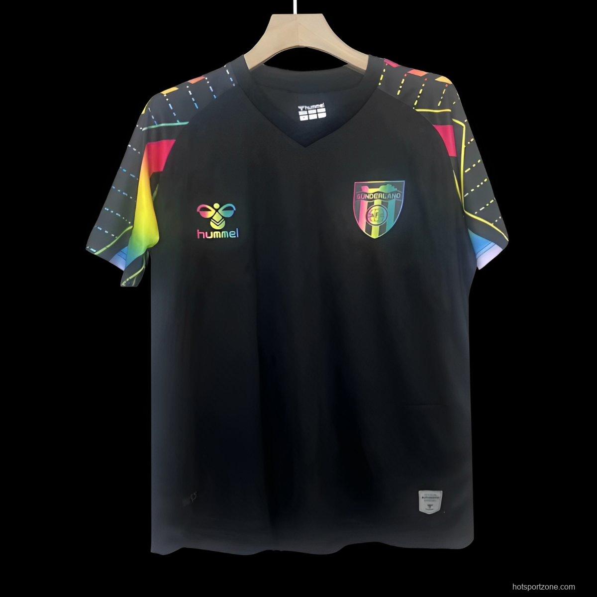 25/26 Sunderland Equality Black Pre-Match Jersey