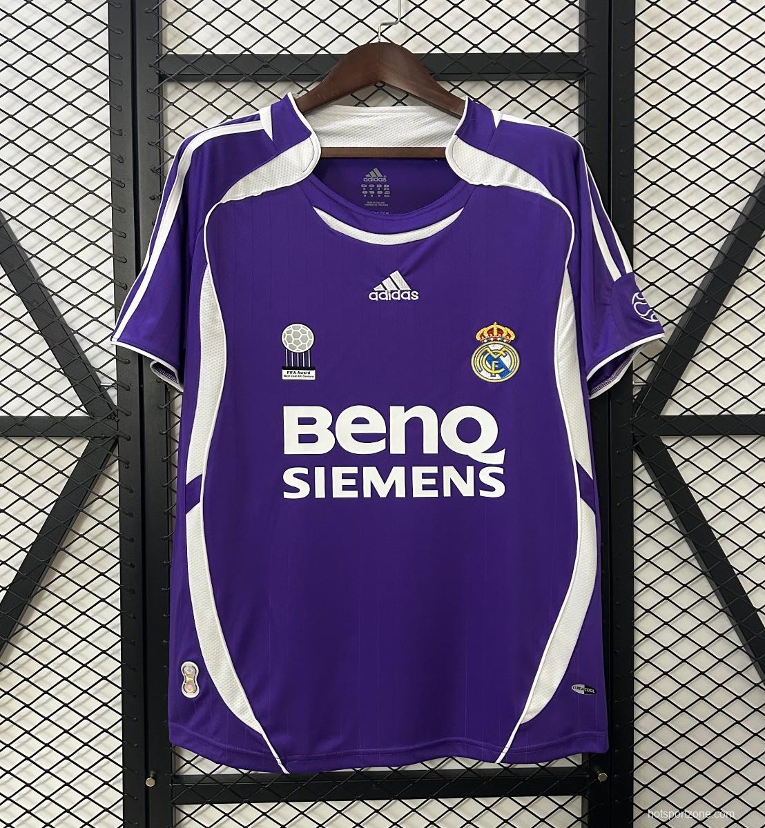 06/07 Retro Real Madrid THIRD Jersey
