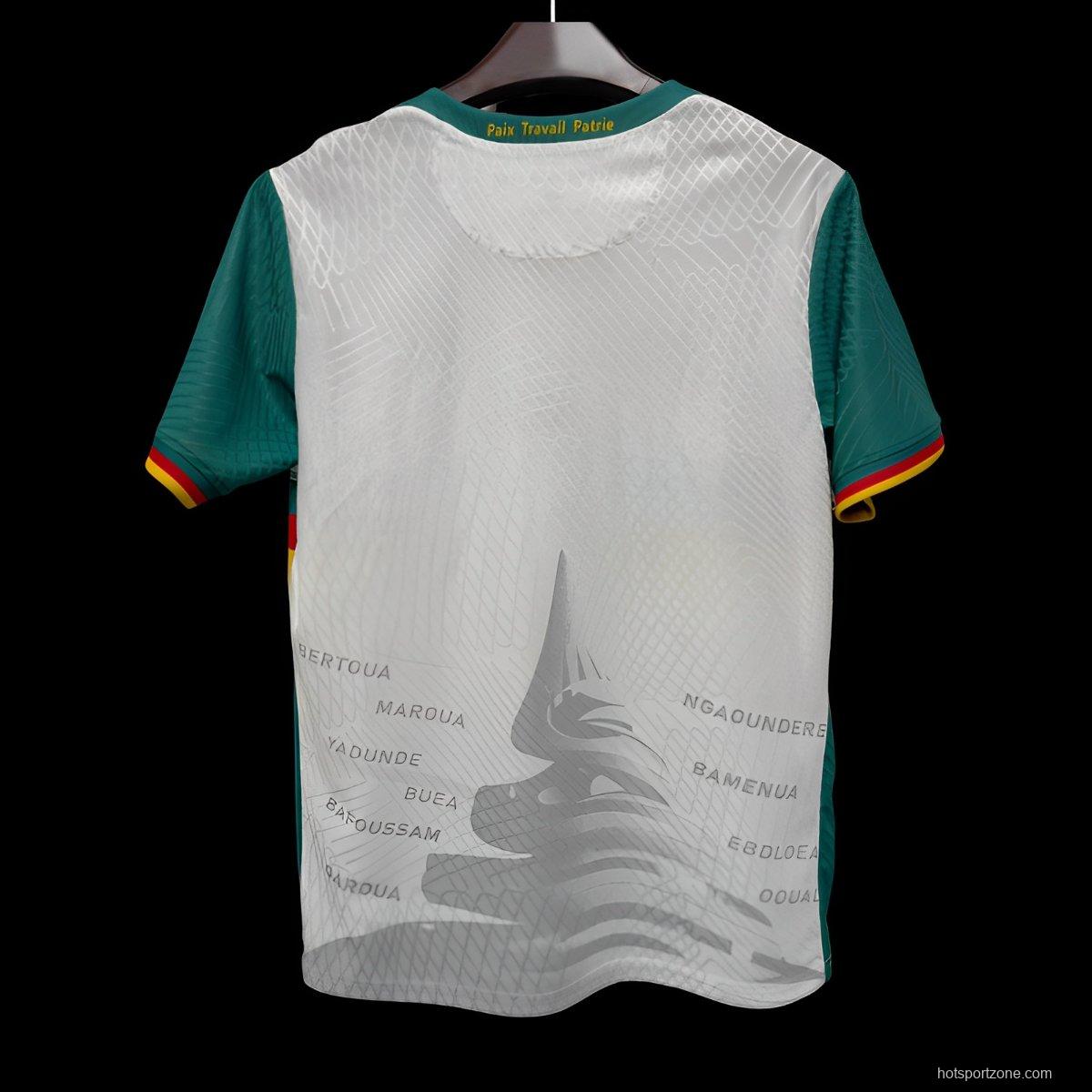 Player Version 2025 Cameroon Third White Jersey