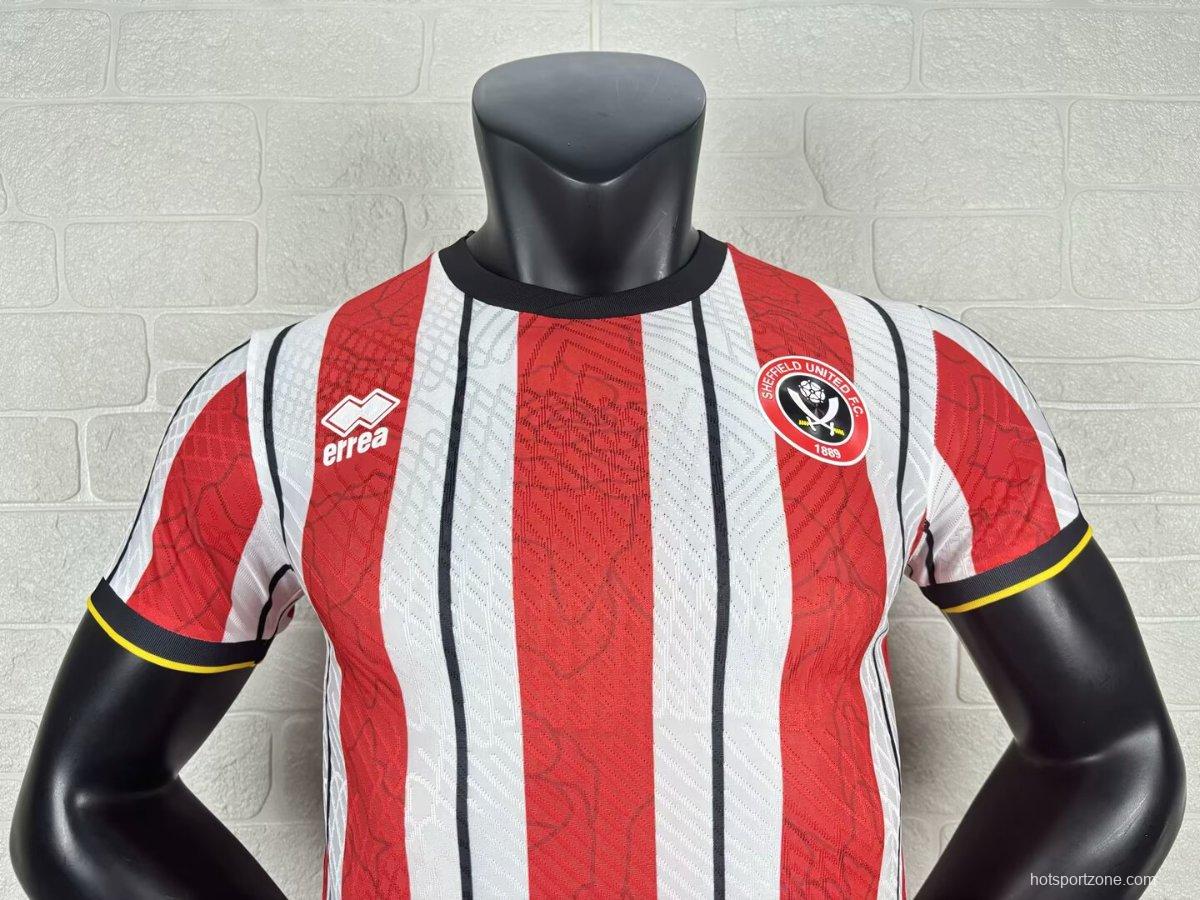 Player Version 25/26 Sheffield United Home Jersey