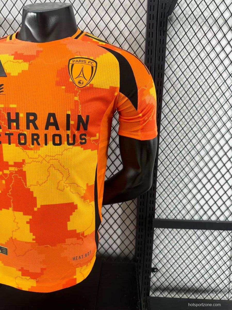 Player Version 25/26 PSG Third Orange Jersey