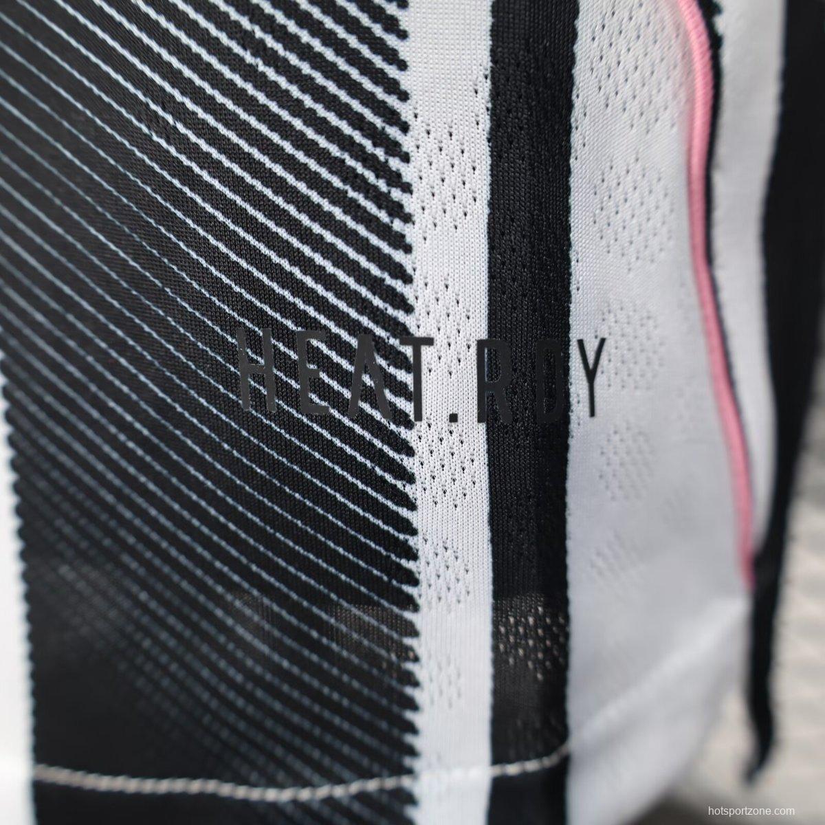 Player Version 25/26 Juventus Home Long Sleeve Jersey