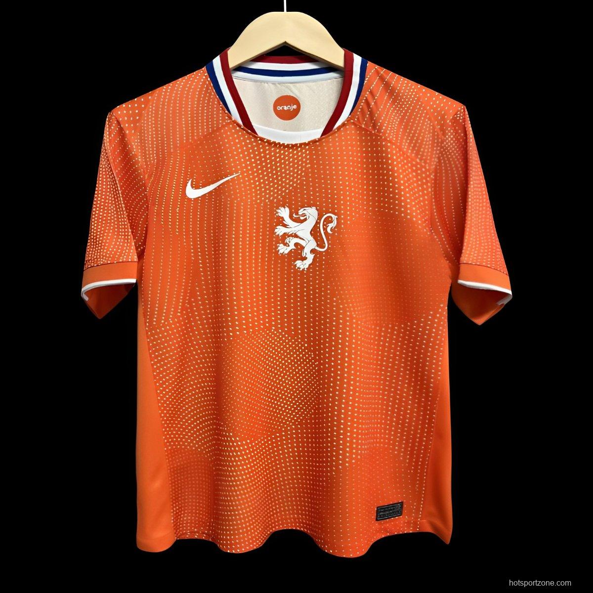 2025 Netherlands Home Jersey