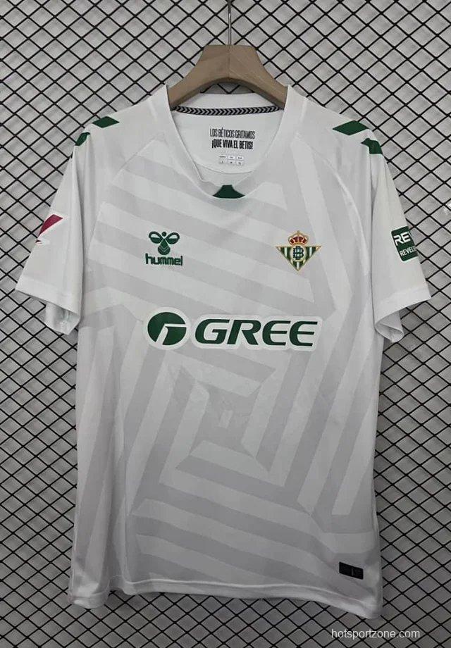 25/26 Real Betis Goalkeeper Third WHITE Jersey