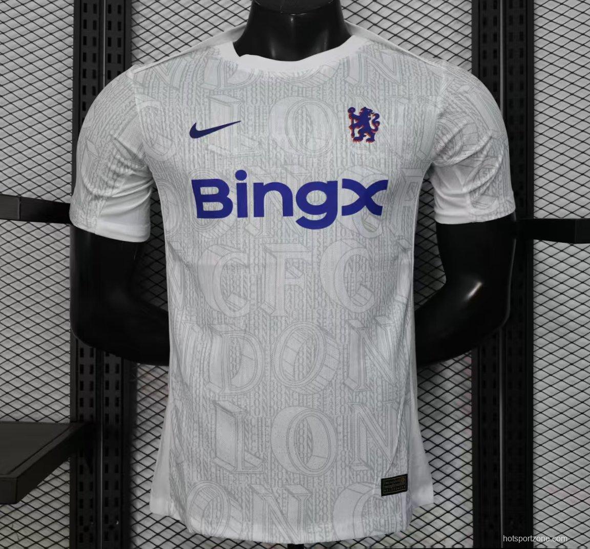 Player Version 25/26 Chelsea White Pre-Match Jersey