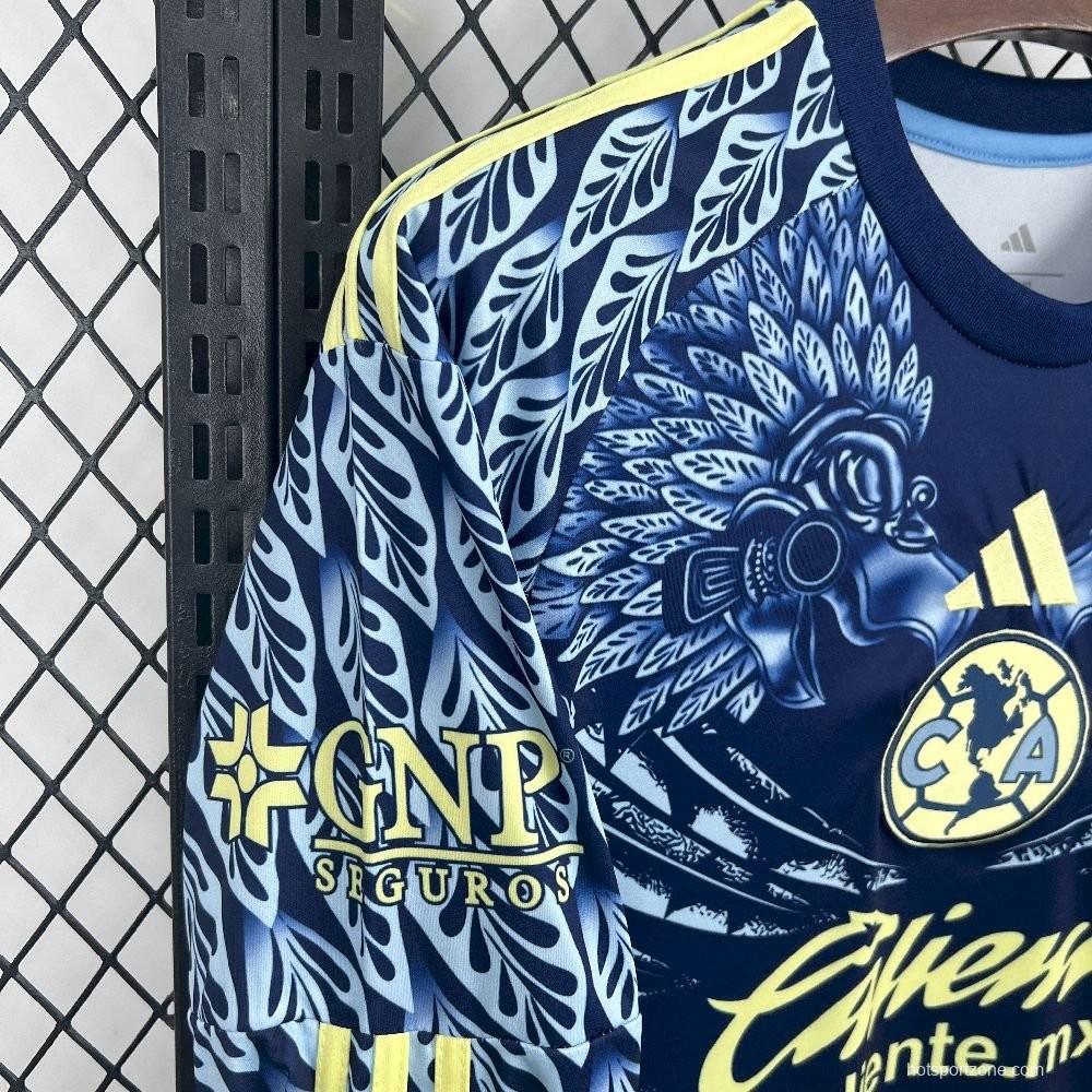 25/26 Club America Away Long Sleeves Jersey