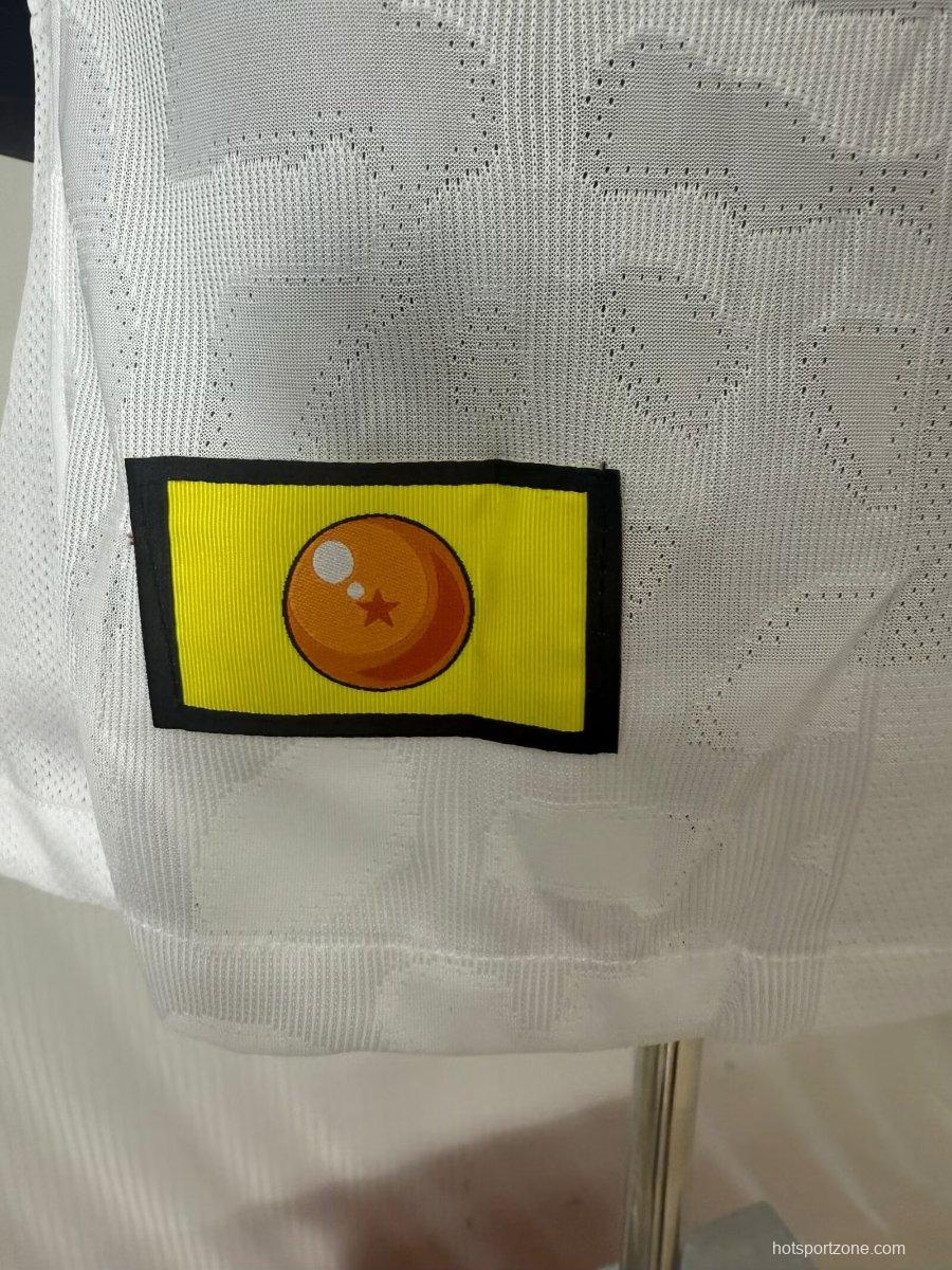 Player Version 25/26 PSG x Dragon Ball White Special Jersey
