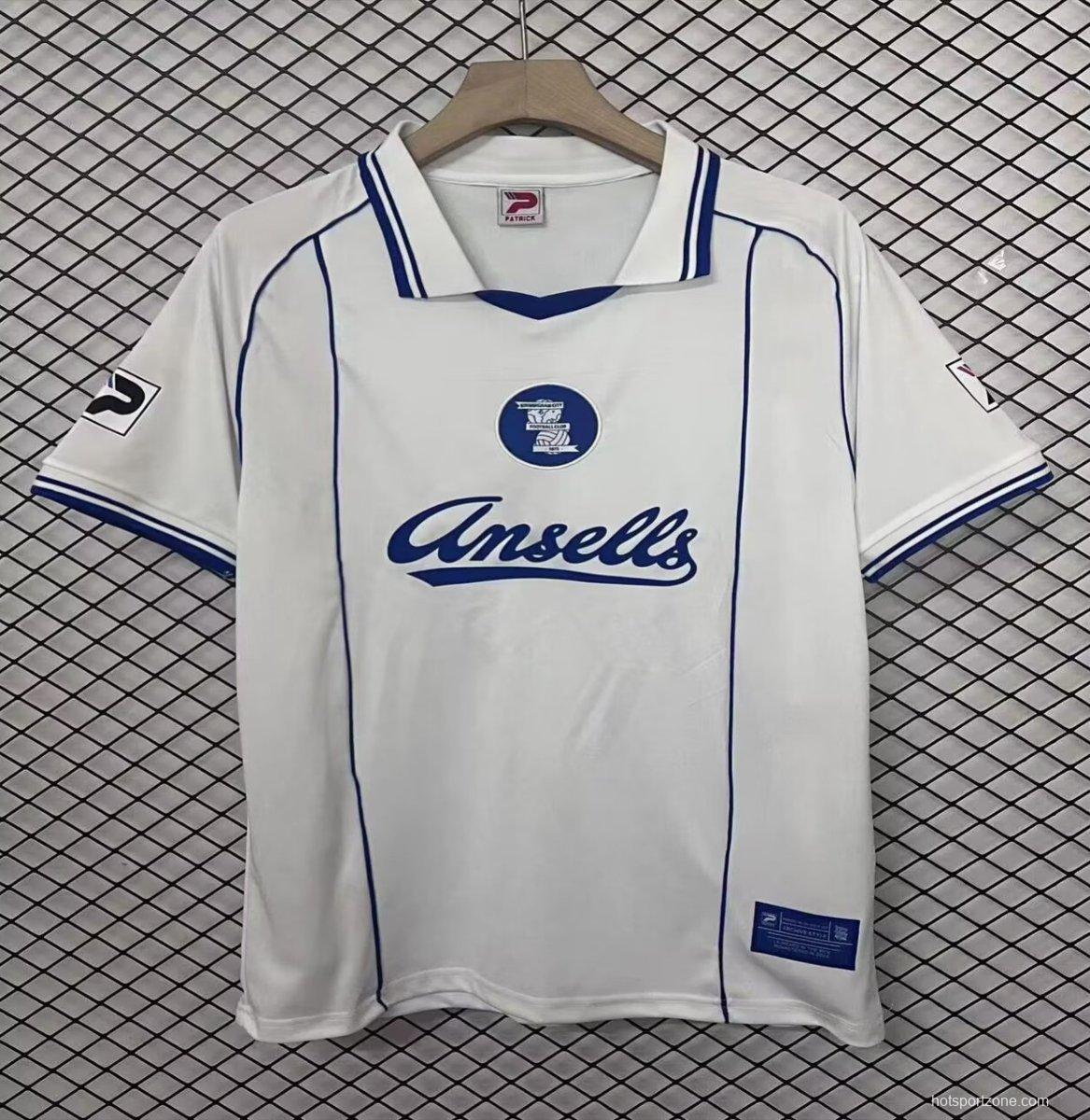 Retro 84/85 Birmingham City Away White Jersey