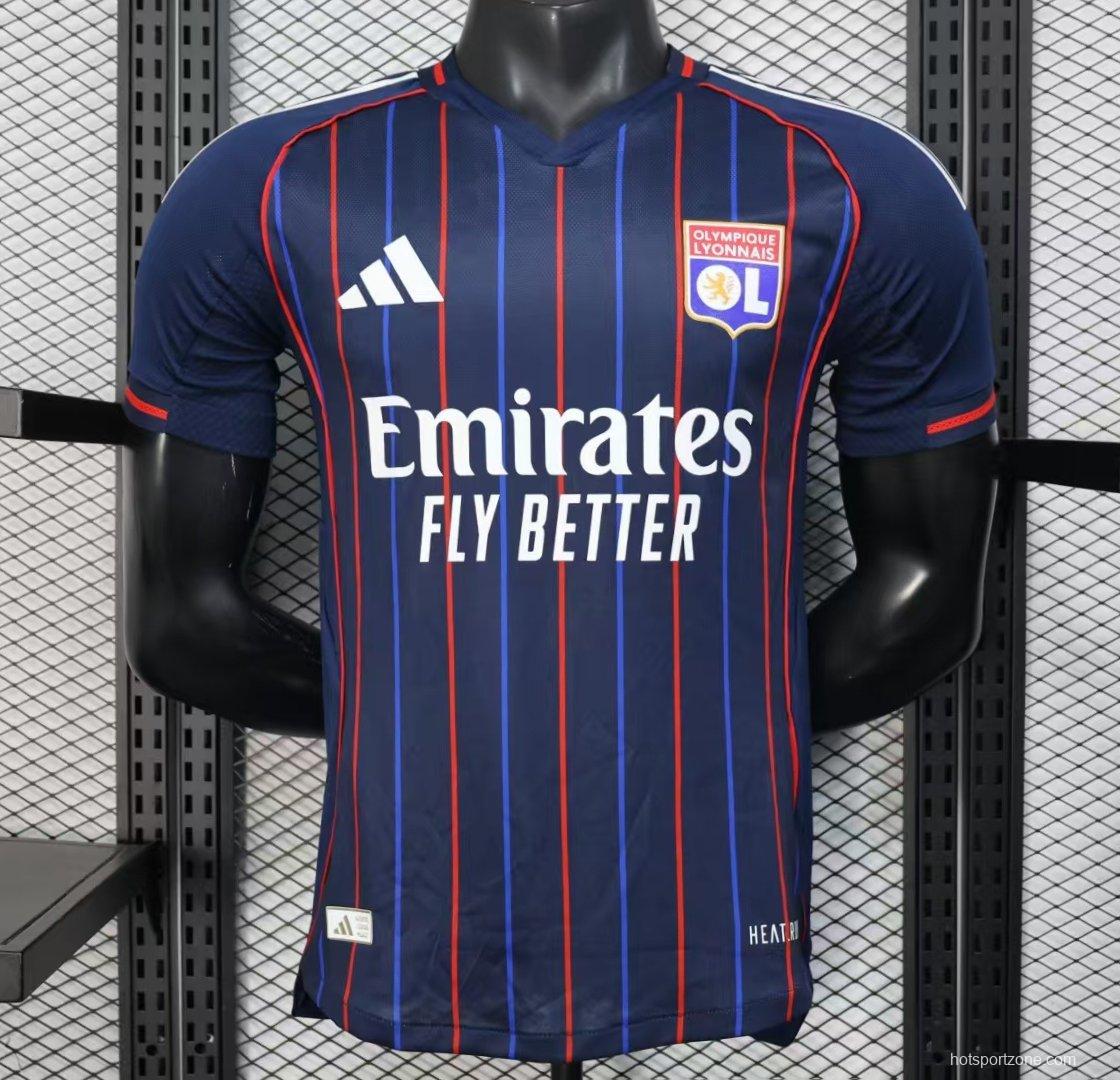Player Version 25/26 Olympique Lyonnais/Lyon Away Jersey