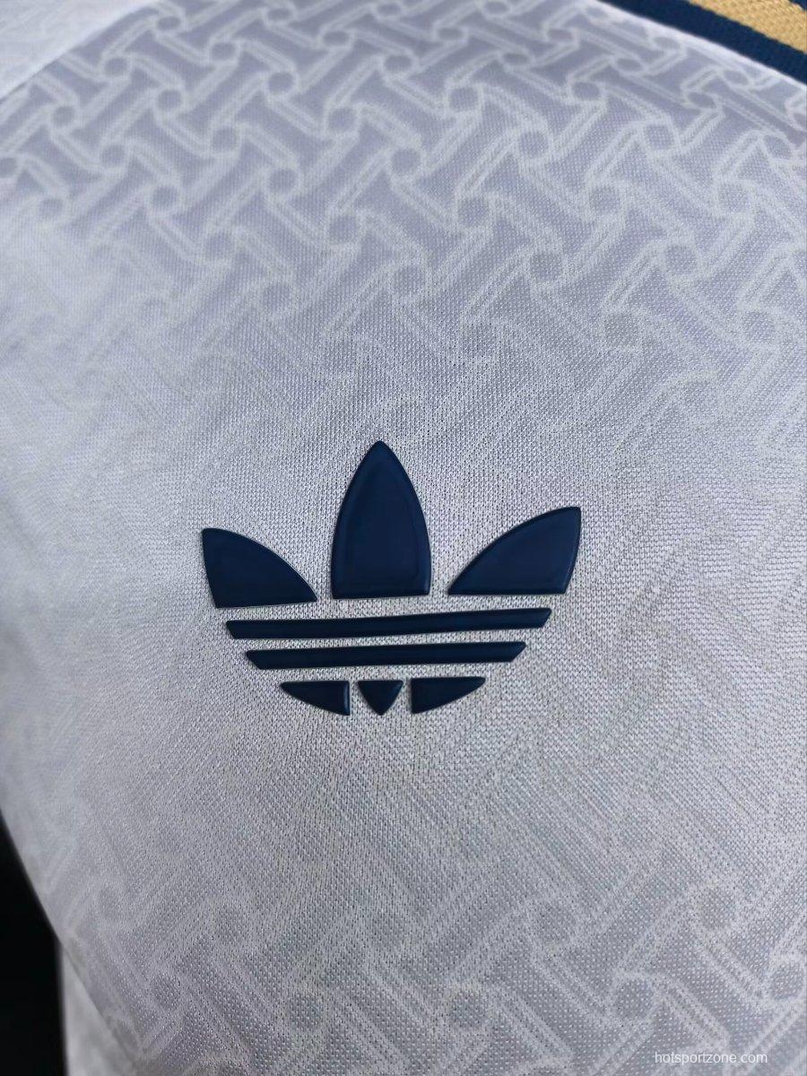 Player Version 2025 Italy Away WHITE Jersey