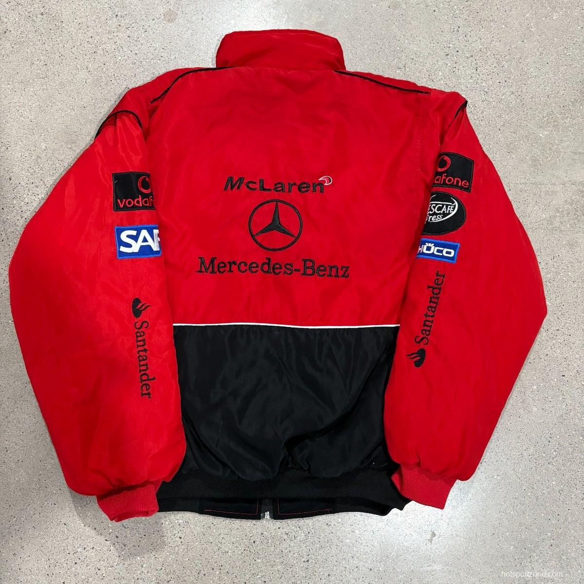 2025 New Adult F1 MOTO Jacket Ebroidered Cotton Padded F 1 Racing Jacket