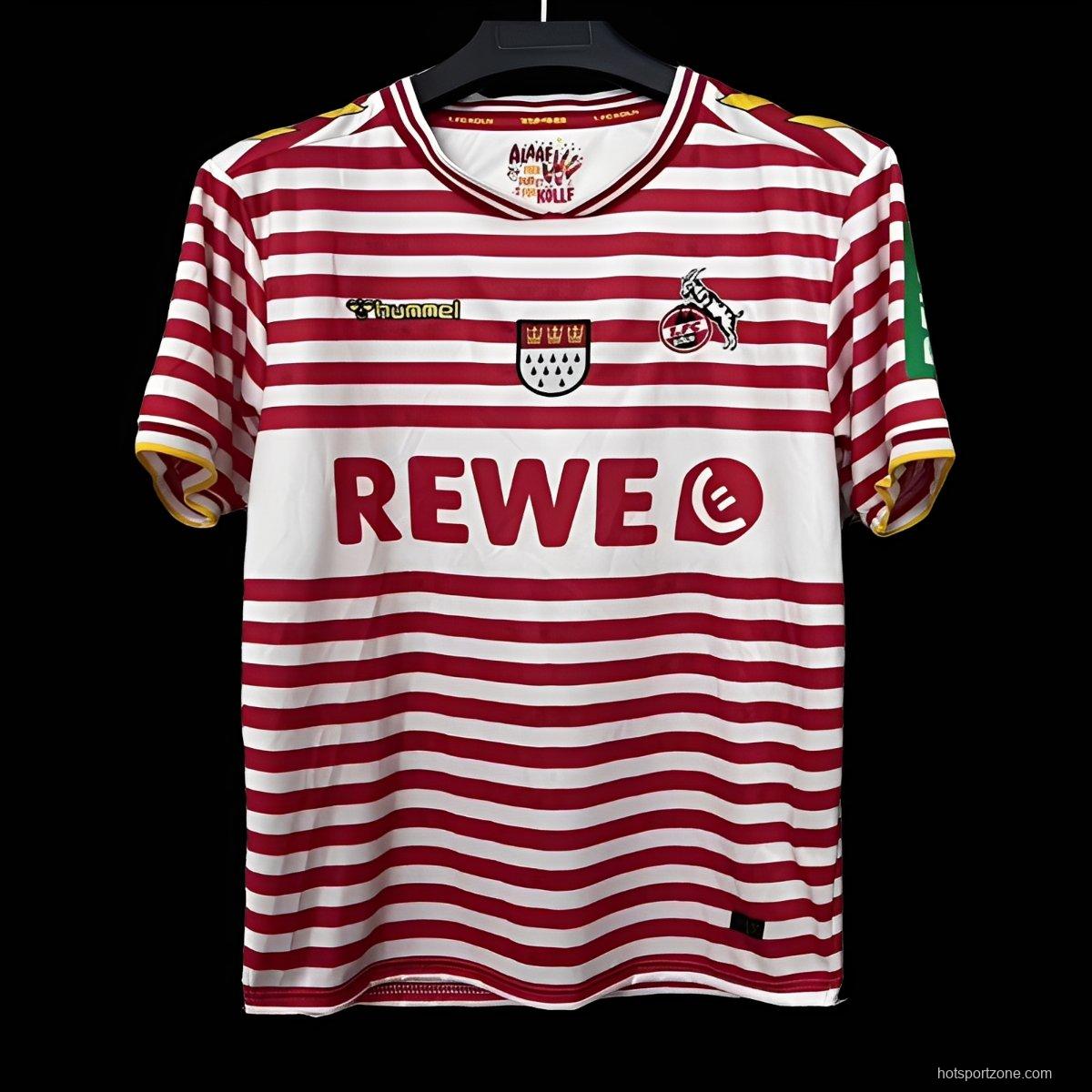 25/26 Koln Carnival White/Red Special Jersey