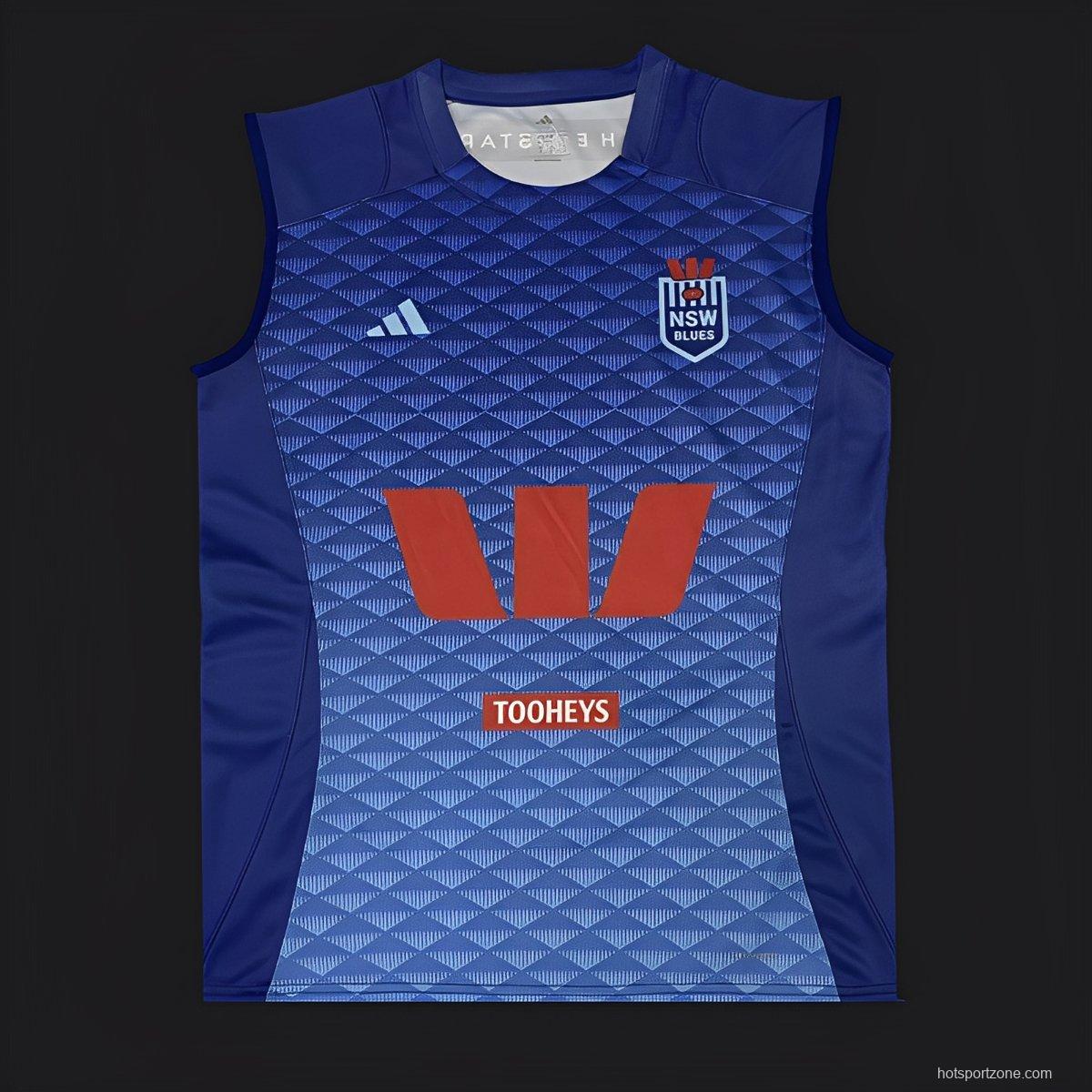 2026 NSW Blues Navy Blue with Diamond Pattern Women's Jersey