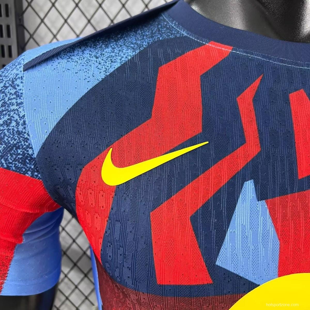 Player Version 25/26 FC Barcelona El Clasico Fourth Pre-Match Jersey