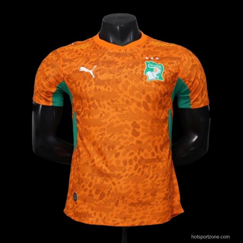 2026 Player Version Ivory Coast Home Jersey