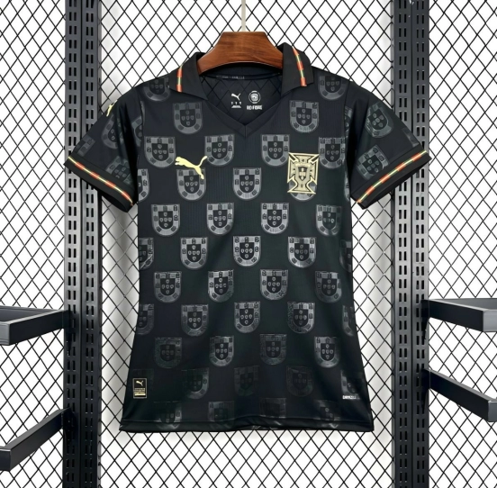 2026 Womens Portugal Black Special Jersey