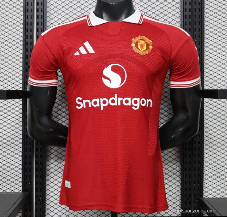 Player Version 26/27 Manchester United Home Jersey