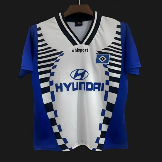 Retro 96/97 Hamburg SV Away Blue Jersey