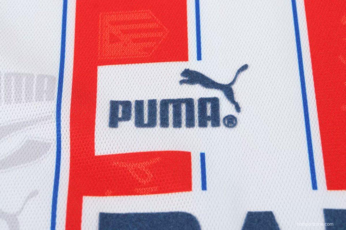 Retro 96/97 Kids Atletico Madrid Home Jersey