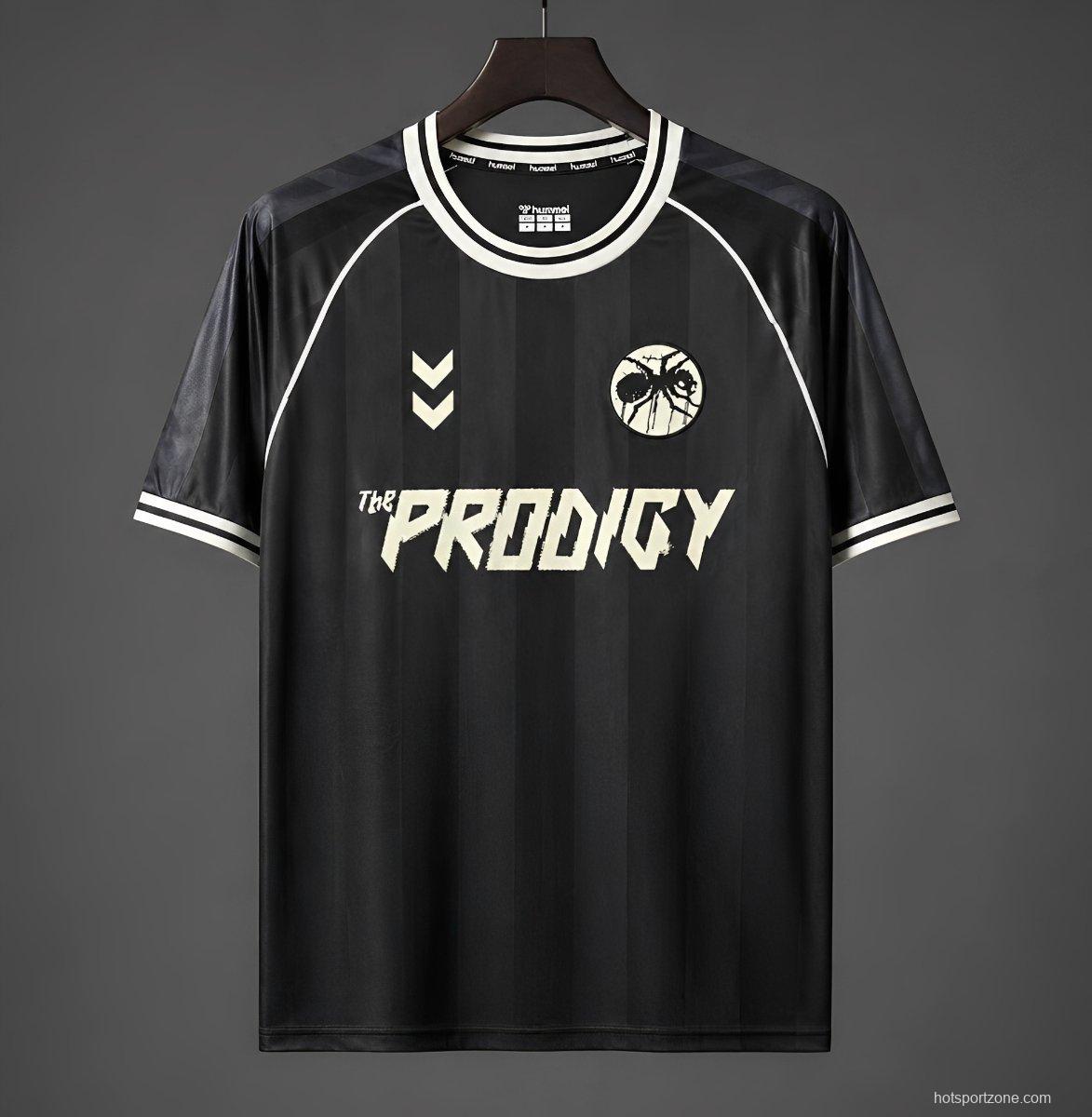 26/27 The Prodigy x Hummel Limited Edition Football Black/White Jersey